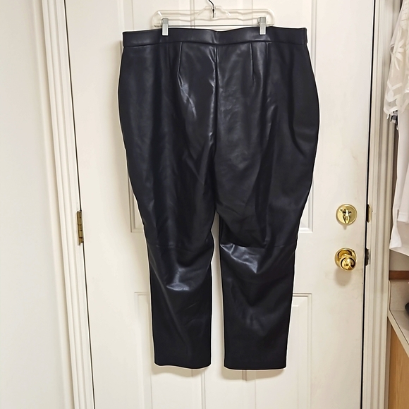 NWT Eloquii Faux Leather Pants - Picture 4 of 7